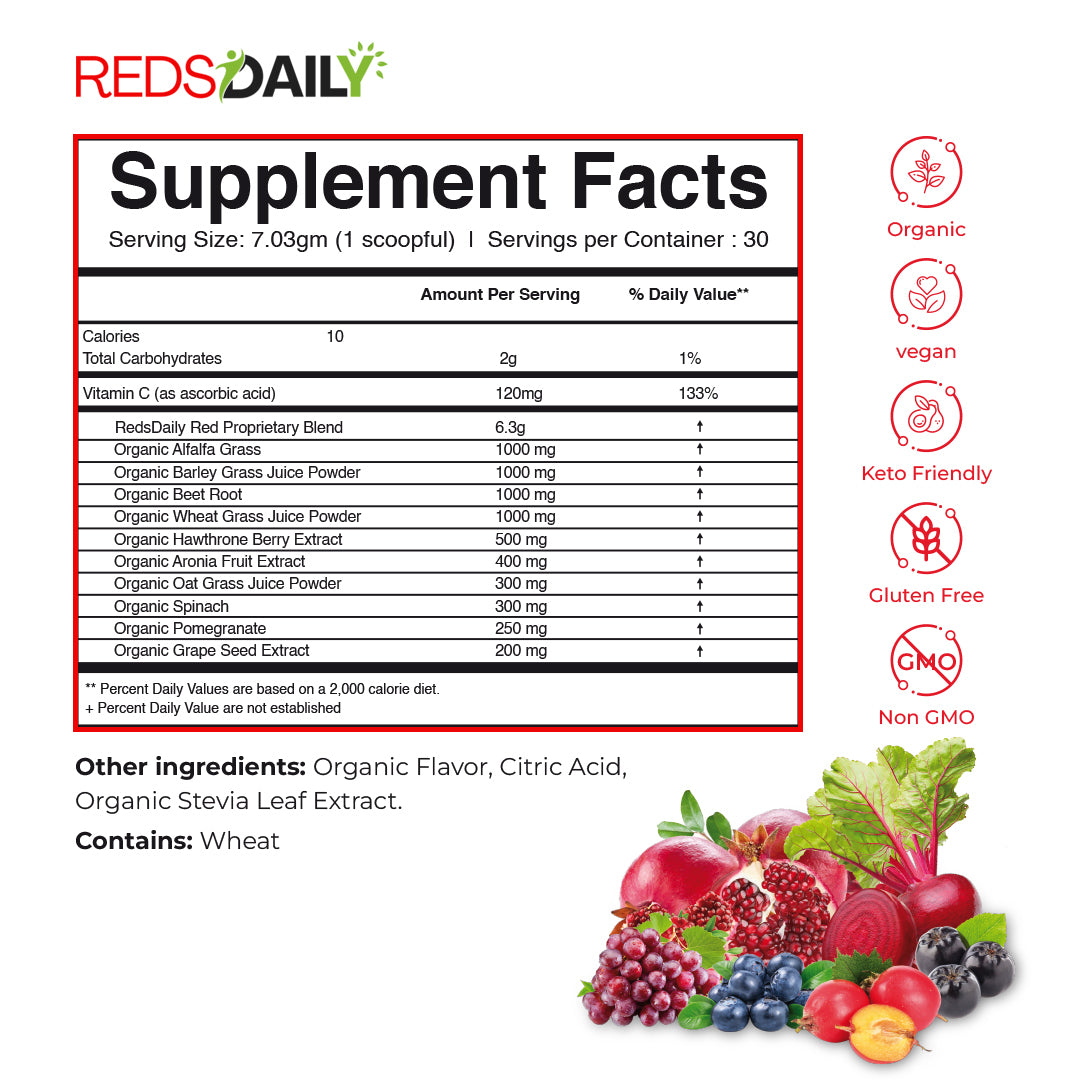 Organic Super Reds
